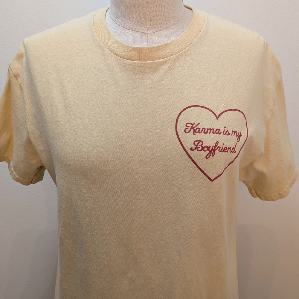 Taylor Swift Midnights “Karma Is My Boyfriend” Official Merch Tee | Size M